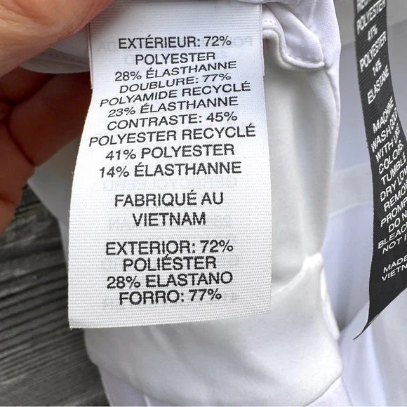 Vuori Womens Set Dress XL White Tennis Prep Pickleball Shorts Cutout Stretch Mod - Picture 13 of 15